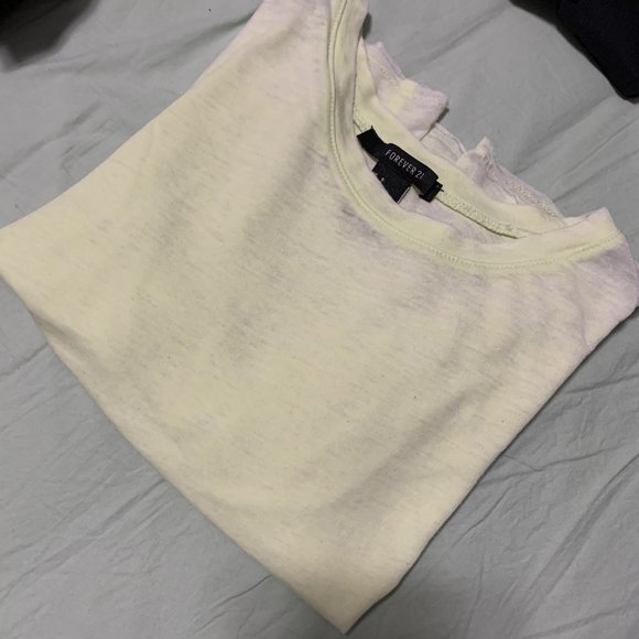 Forever 21 Neon green crop top - Picture 4 of 4